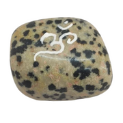 Dalmatian Tumbled Stone - Love Rocks